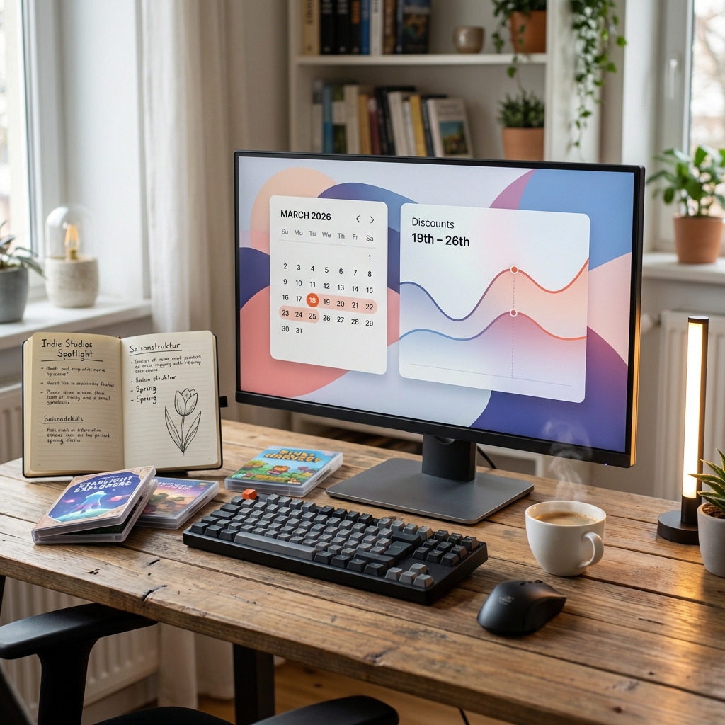 aktuelle und kommende rabattaktionen im steam spring sale 2026 ueberblick