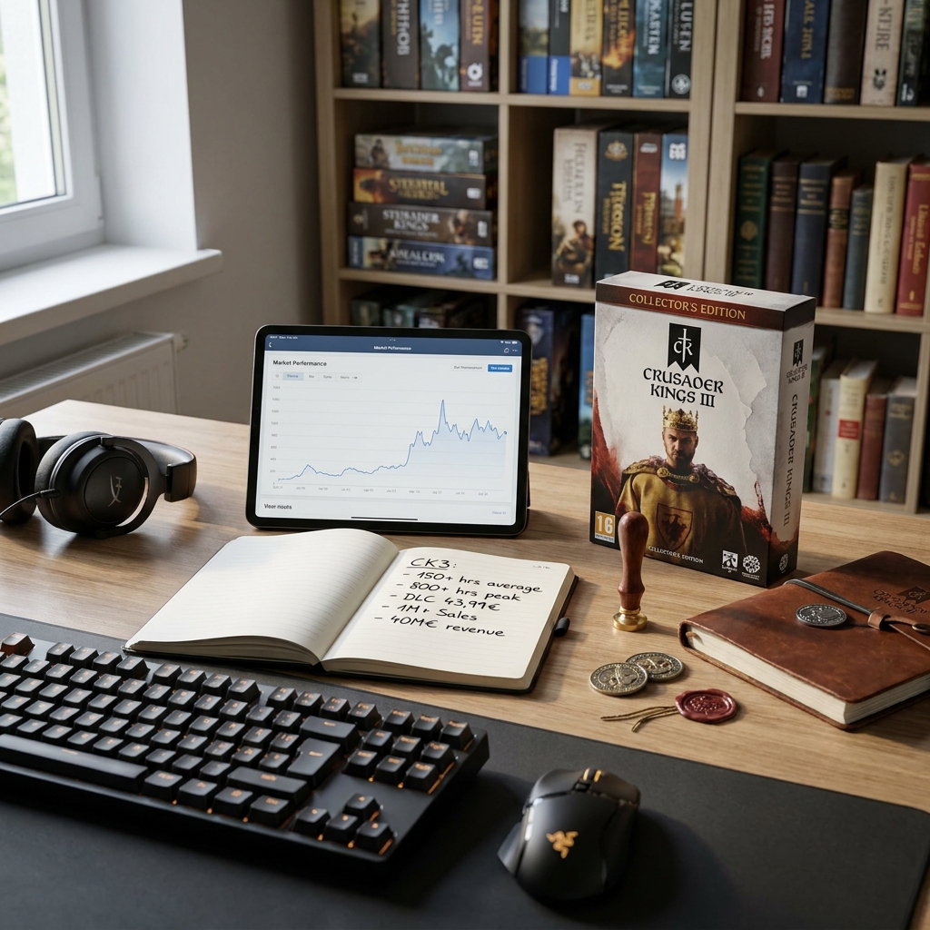 crusader kings iii spielzeit monetarisierung und marktperformance im ueberblick