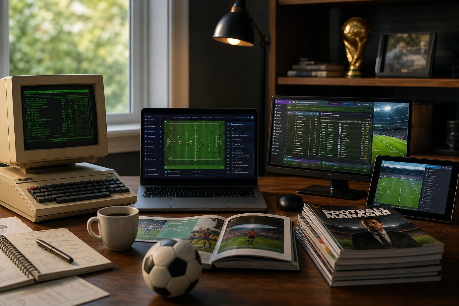entwicklung meilensteine und marktverhaeltnisse von fussball managerspielen