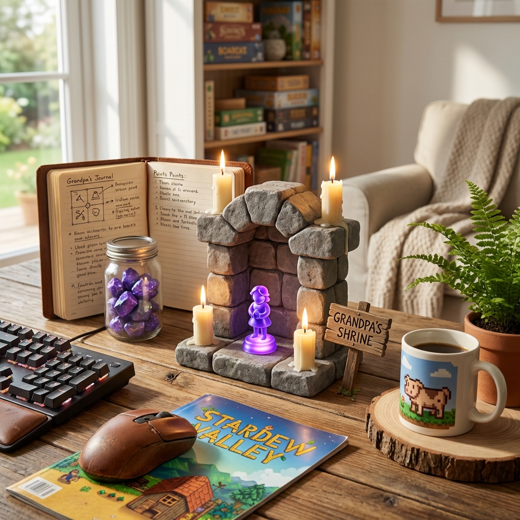 grossvaters schrein in stardew valley bewertung punkte und belohnung erklaert