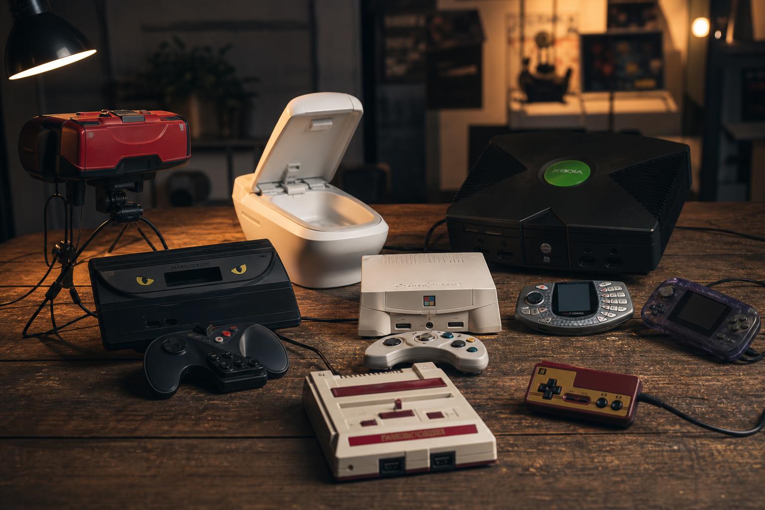 historische fehlschlaege und kuriose hardware konzepte im konsolendesign