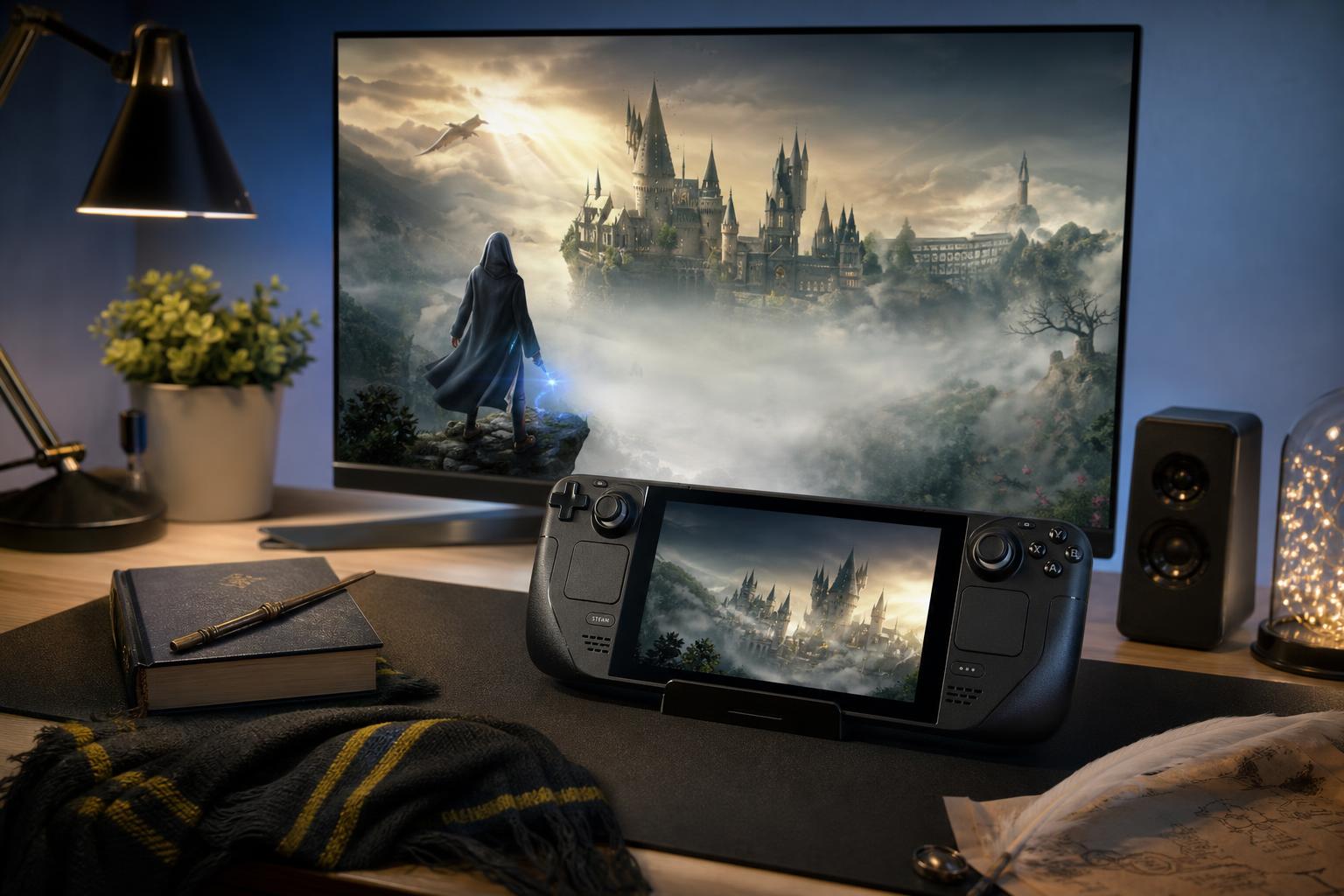 hogwarts legacy riesiger steam rabatt rekordverkaeufe und technische fakten