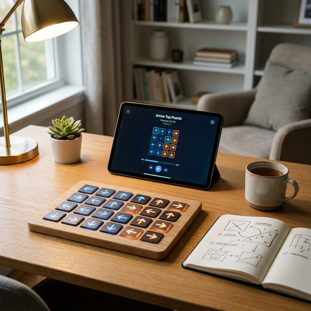 kognitive vorteile und strategisches denken mit arrow tap puzzle