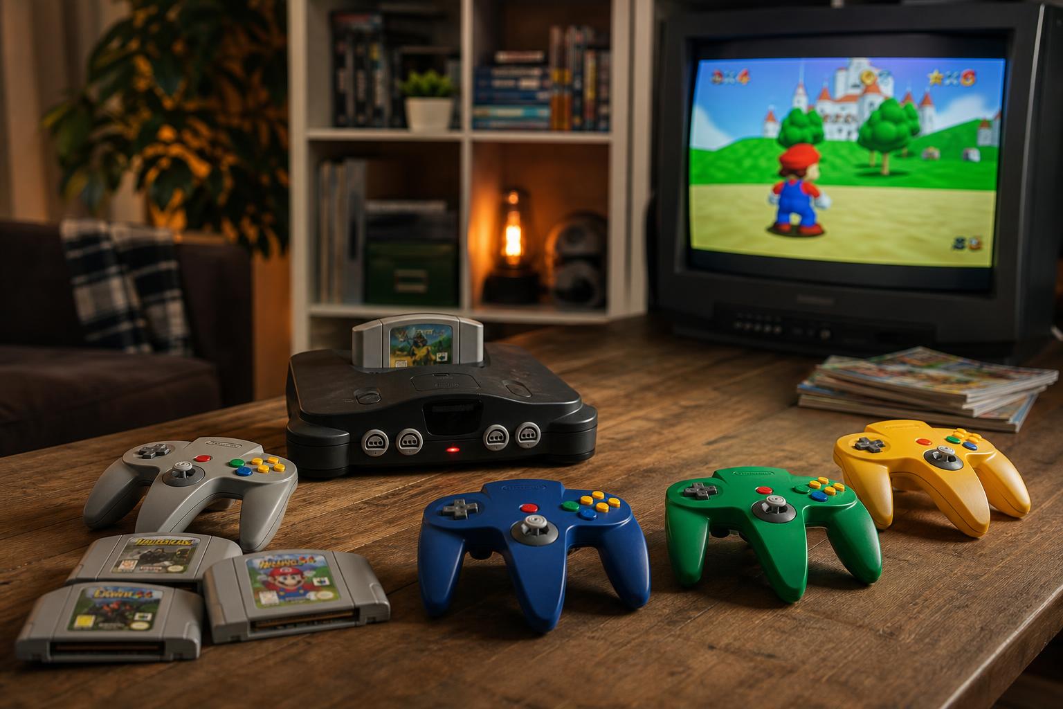 launchtitel und technologischen innovationen der nintendo 64 ein wendepunkt in