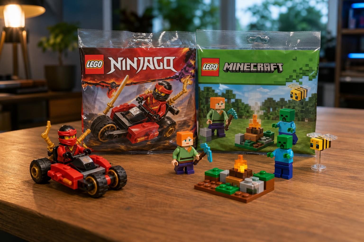 lego polybag aktion bei aldi sued ninjago und minecraft fuer 2 99