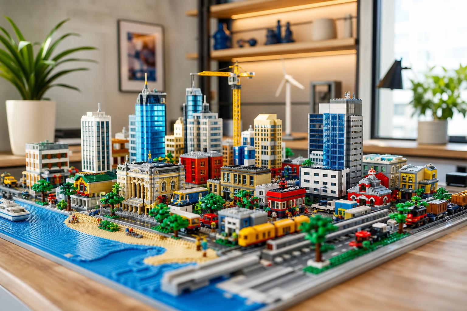 lego skylines staedtebau in der bunten welt der klemmbausteine