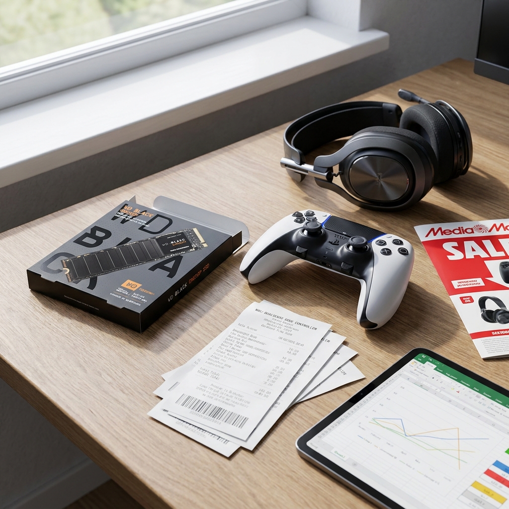 marktanalyse gaming zubehoerpreise mediamarkt sale