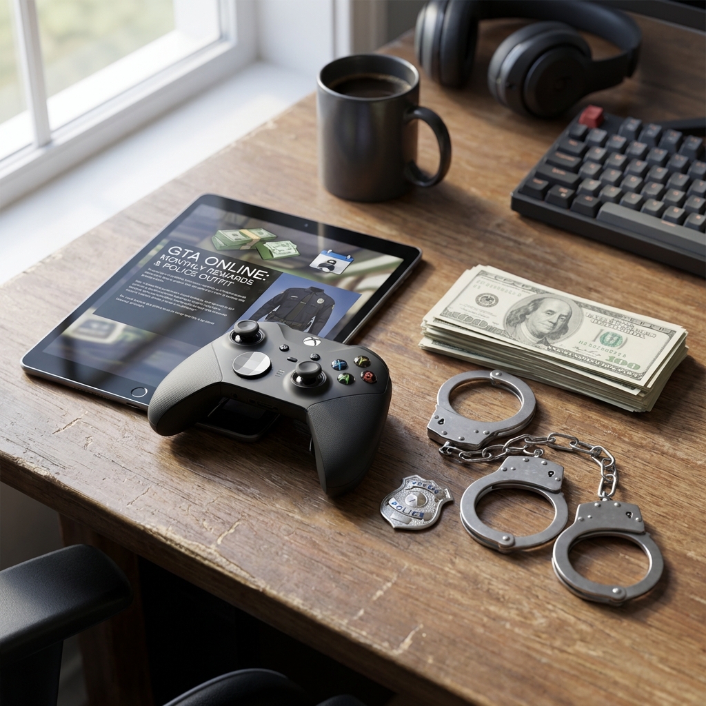 monatliche belohnungen und das polizei outfit in gta online so holst du dir das