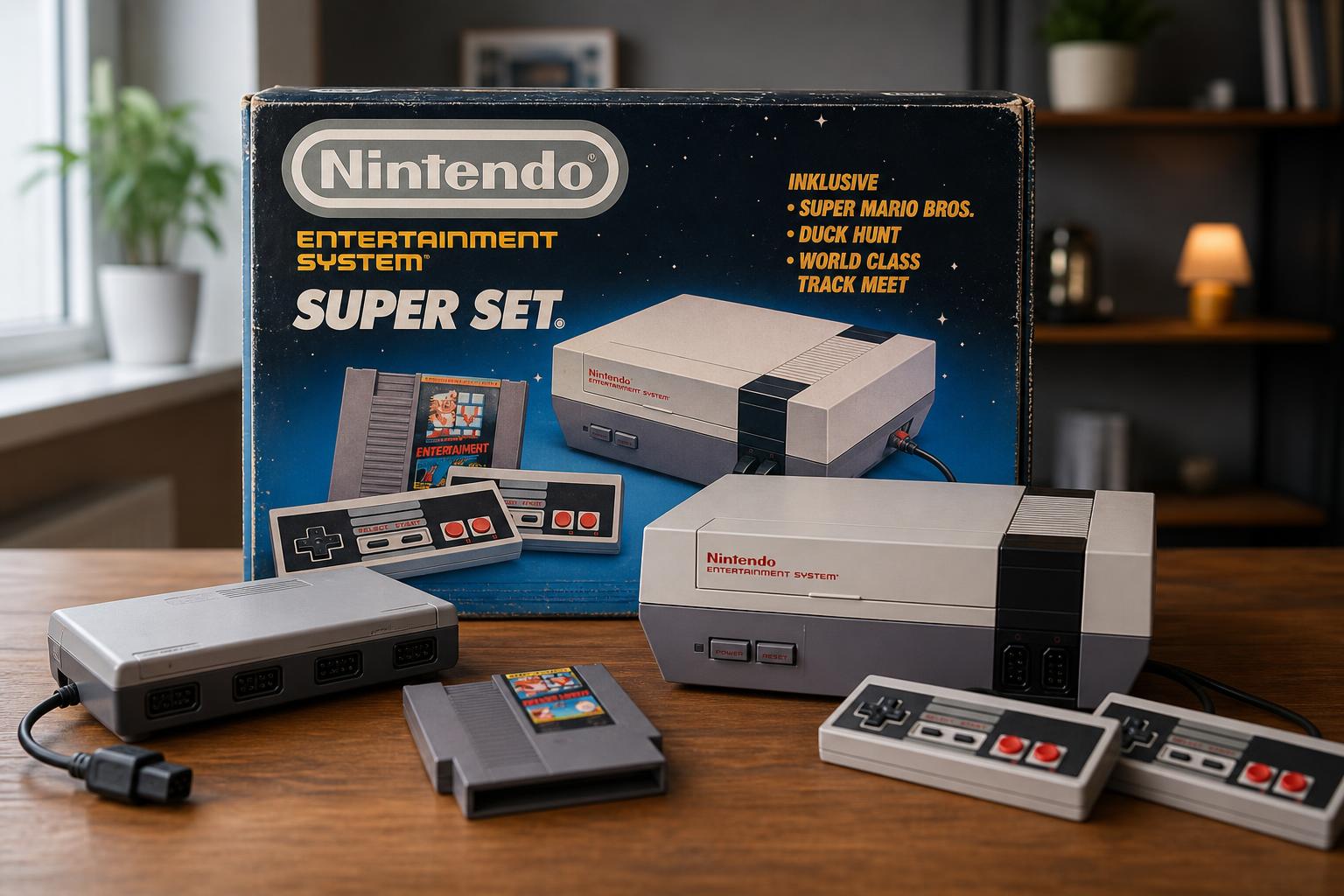 nes super set wie ein originalverpacktes bundle bei bares fuer rares 800 euro