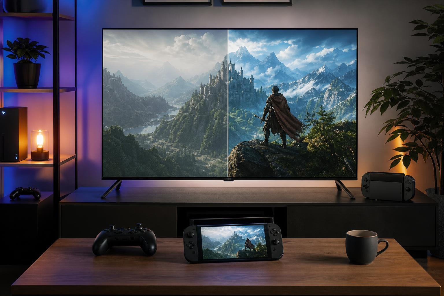 optimale hdr bildkalibrierung moderne spielekonsolen tv geraeten vermeidung