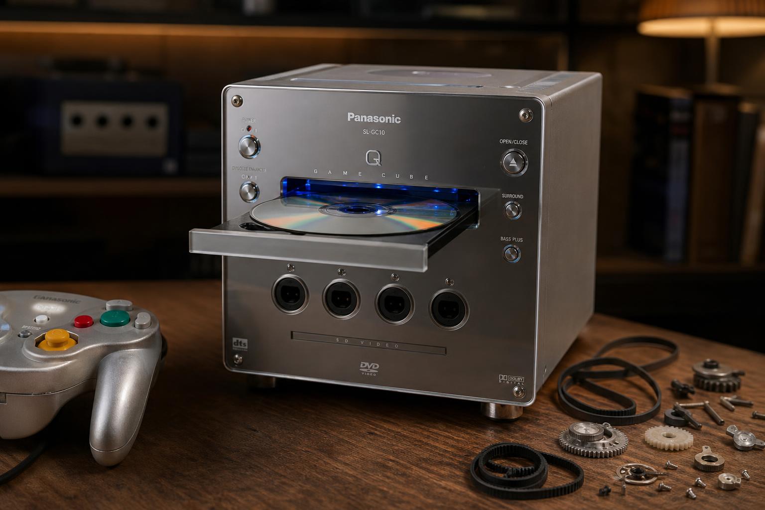 panasonic q sl gc10 die seltene japan exklusive gamecube dvd hybridkonsole