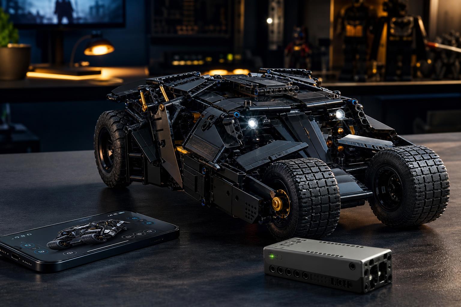 rabattangebot und technische einordnung des lego technic batmobile tumbler 42239