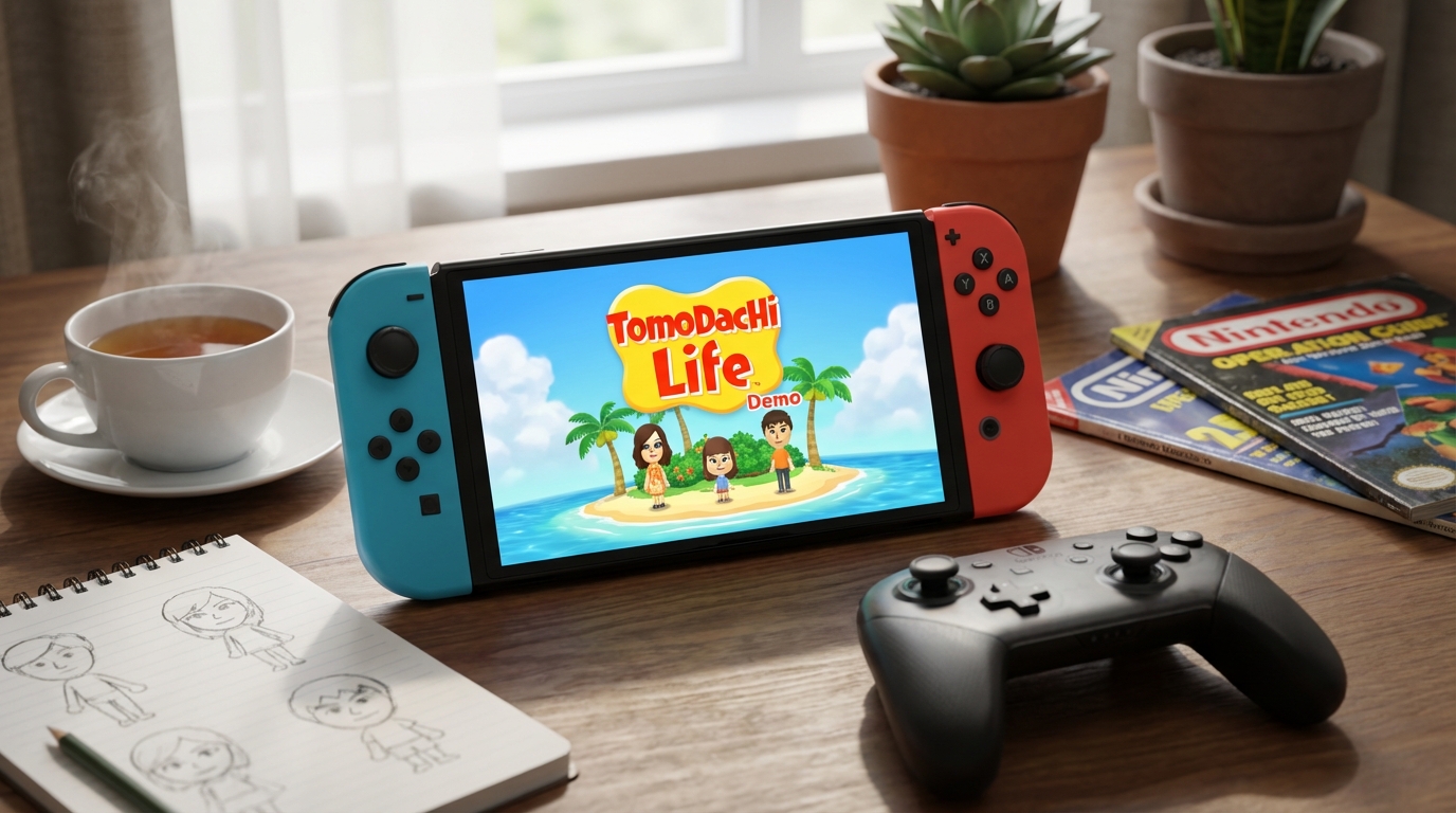rueckkehr von tomodachi life kostenlose demo auf der nintendo switch