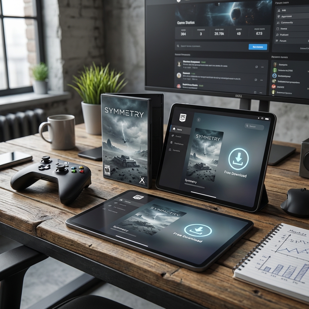 symmetry im epic games store gratisaktion kritiken und nutzerinteresse