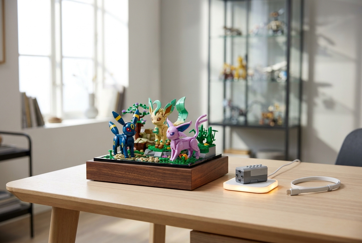 system trennung bei offiziellen lego pokemon bausetzen 18plus display modelle vs