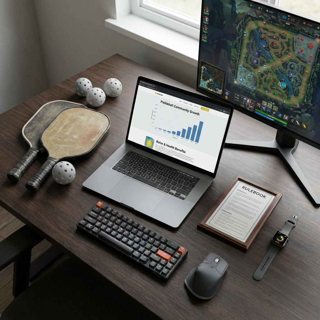 wachstum pickleball community trendsport regeln gesundheitsvorteile