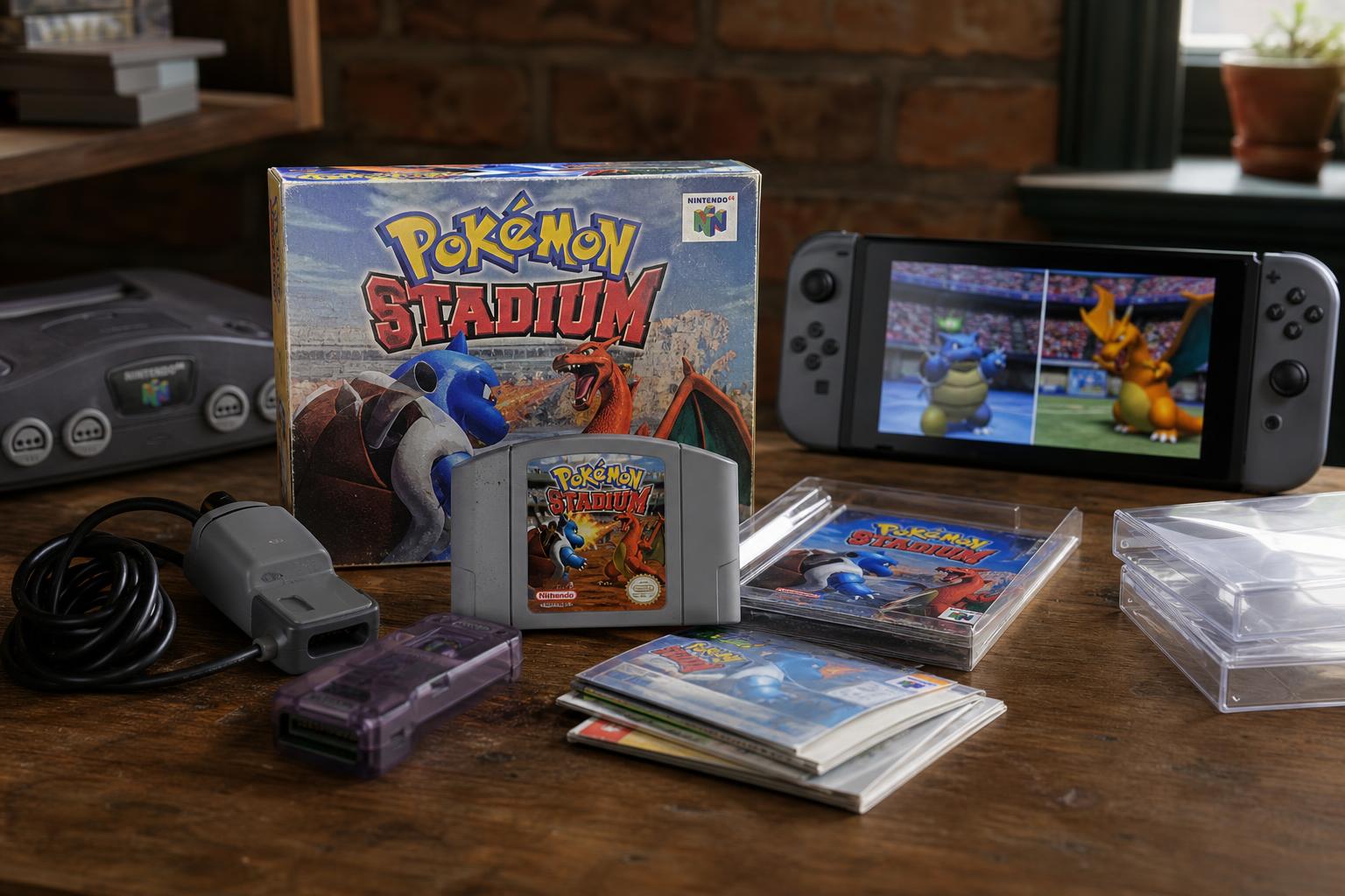 wert und spielbarkeit von pokemon stadium n64 von kellerfund bis switch online