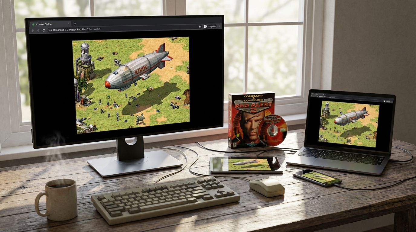 wiederbelebung von command und conquer red alert 2 durch das fan projekt chrono