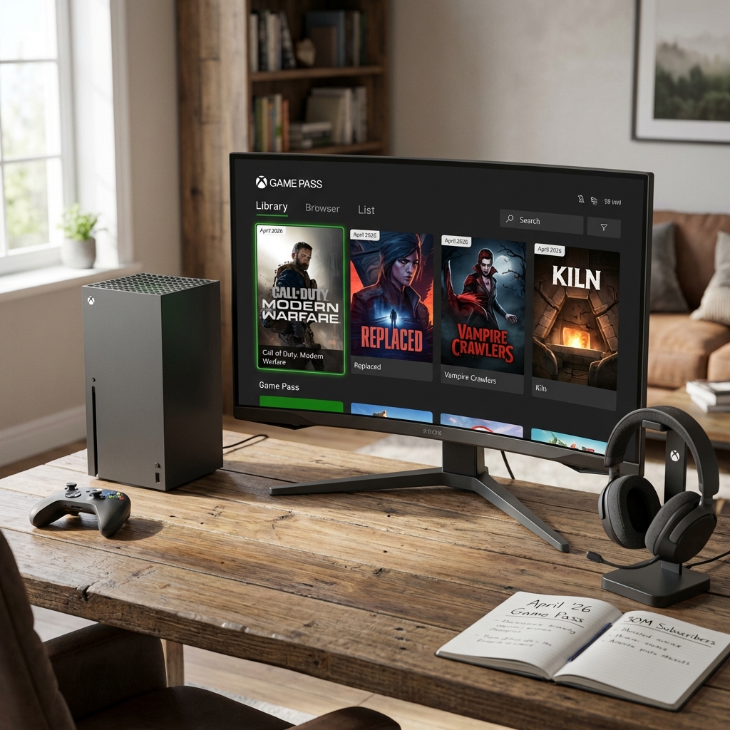 xbox game pass im april 2026 neue titel day one veroeffentlichungen